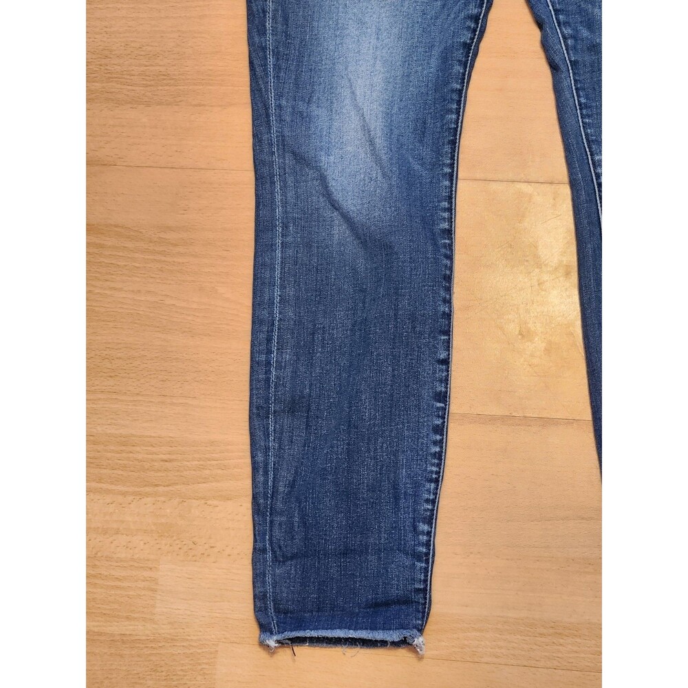 Women's Mother Denim Jeans Size 30 Waisted Looker Ankle Fray Tongue in Chic 1411 - Picture 3 of 16